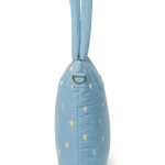 Přebalovací taška STUDIO NOOS Light Blue Hearts Denim | Lavly.cz