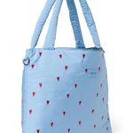 Přebalovací taška STUDIO NOOS Light Blue Hearts Puffy | Lavly.cz