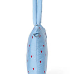 Přebalovací taška STUDIO NOOS Light Blue Hearts Puffy | Lavly.cz