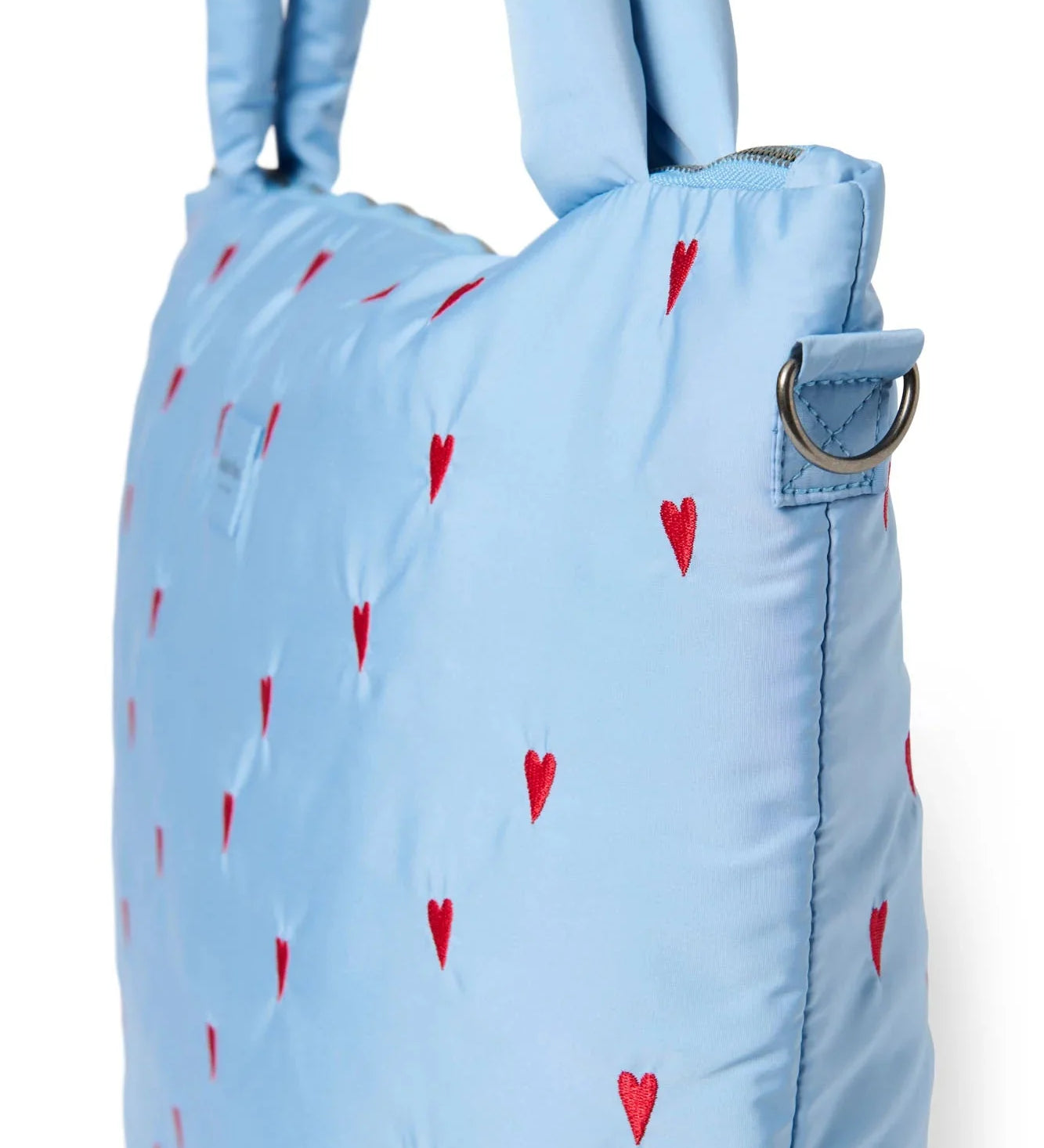 Přebalovací taška STUDIO NOOS Light Blue Hearts Puffy | Lavly.cz