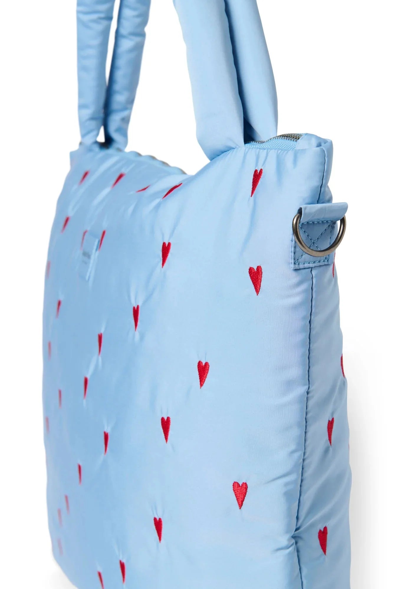 Přebalovací taška STUDIO NOOS Light Blue Hearts Puffy | Lavly.cz