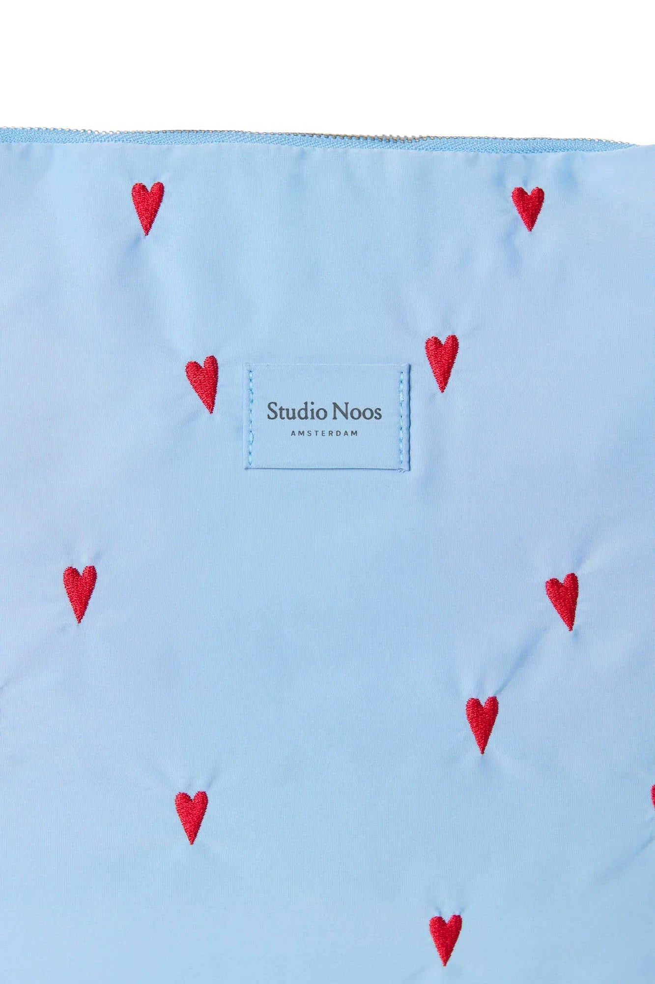 Přebalovací taška STUDIO NOOS Light Blue Hearts Puffy | Lavly.cz