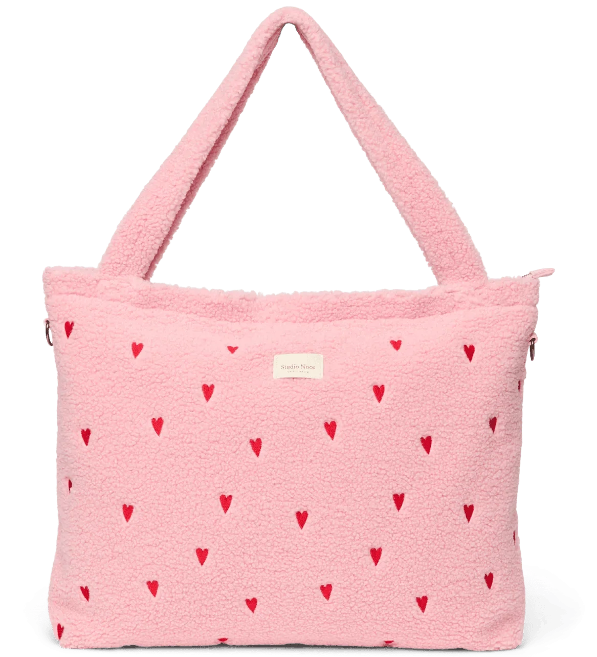 Přebalovací taška STUDIO NOOS Light Pink Teddy Hearts | Lavly.cz