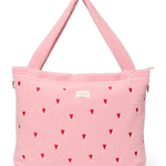 Přebalovací taška STUDIO NOOS Light Pink Teddy Hearts | Lavly.cz