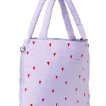 Přebalovací taška STUDIO NOOS Purple Hearts Puffy | Lavly.cz