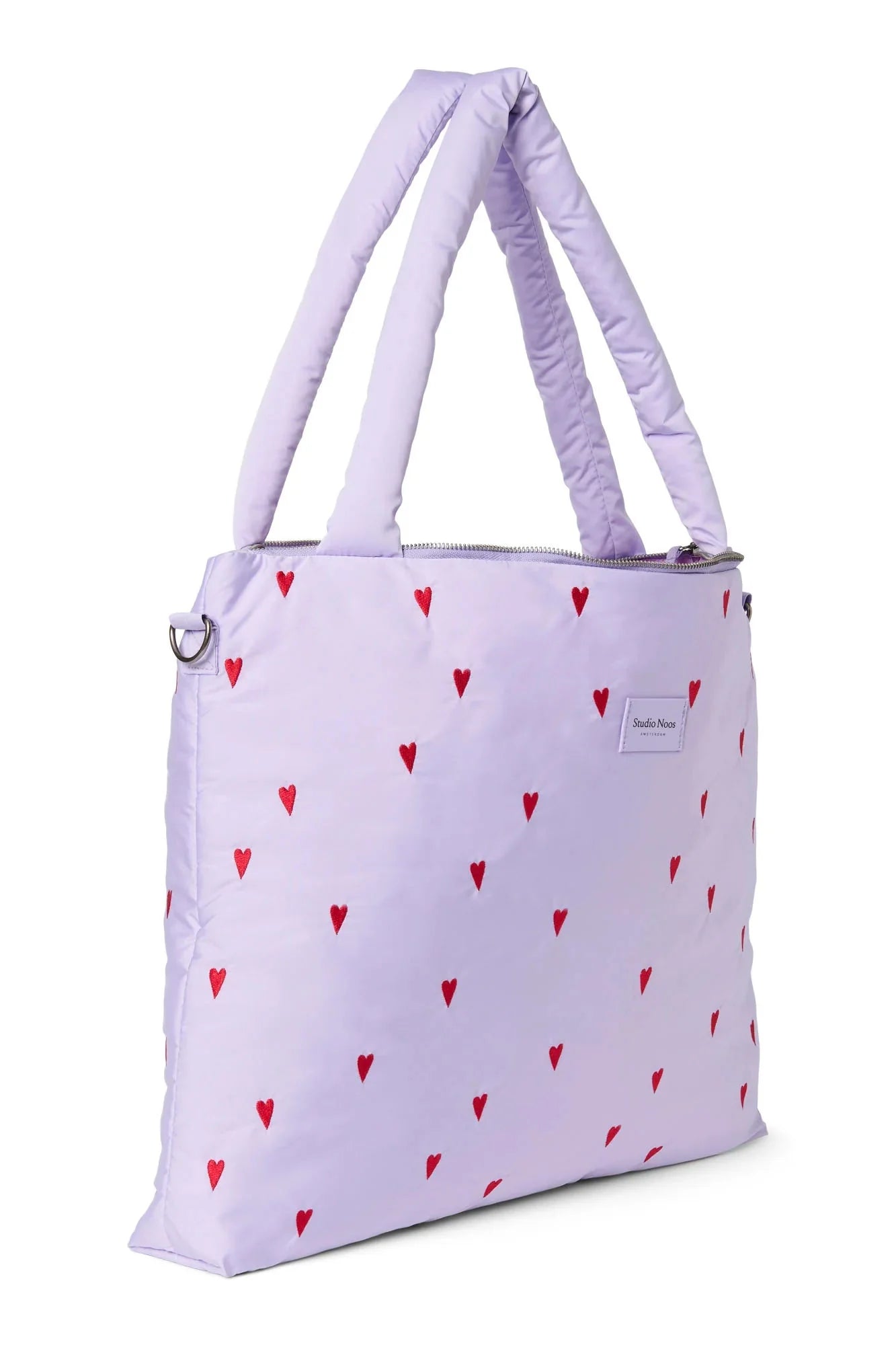 Přebalovací taška STUDIO NOOS Purple Hearts Puffy | Lavly.cz