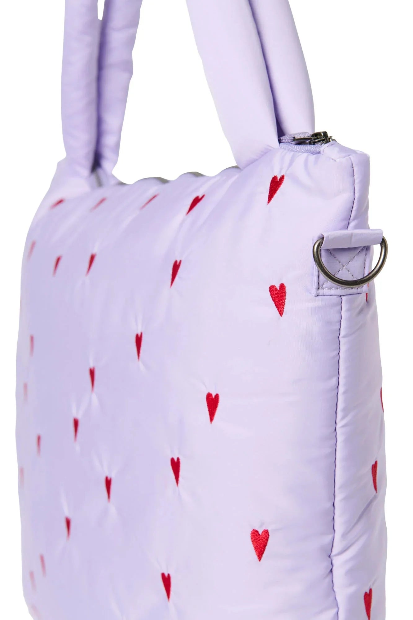 Přebalovací taška STUDIO NOOS Purple Hearts Puffy | Lavly.cz
