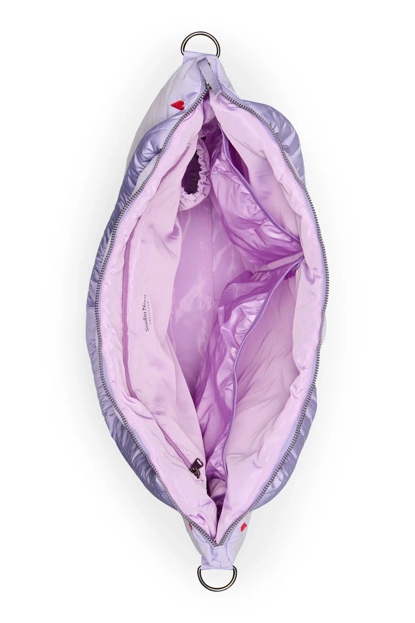 Přebalovací taška STUDIO NOOS Purple Hearts Puffy | Lavly.cz