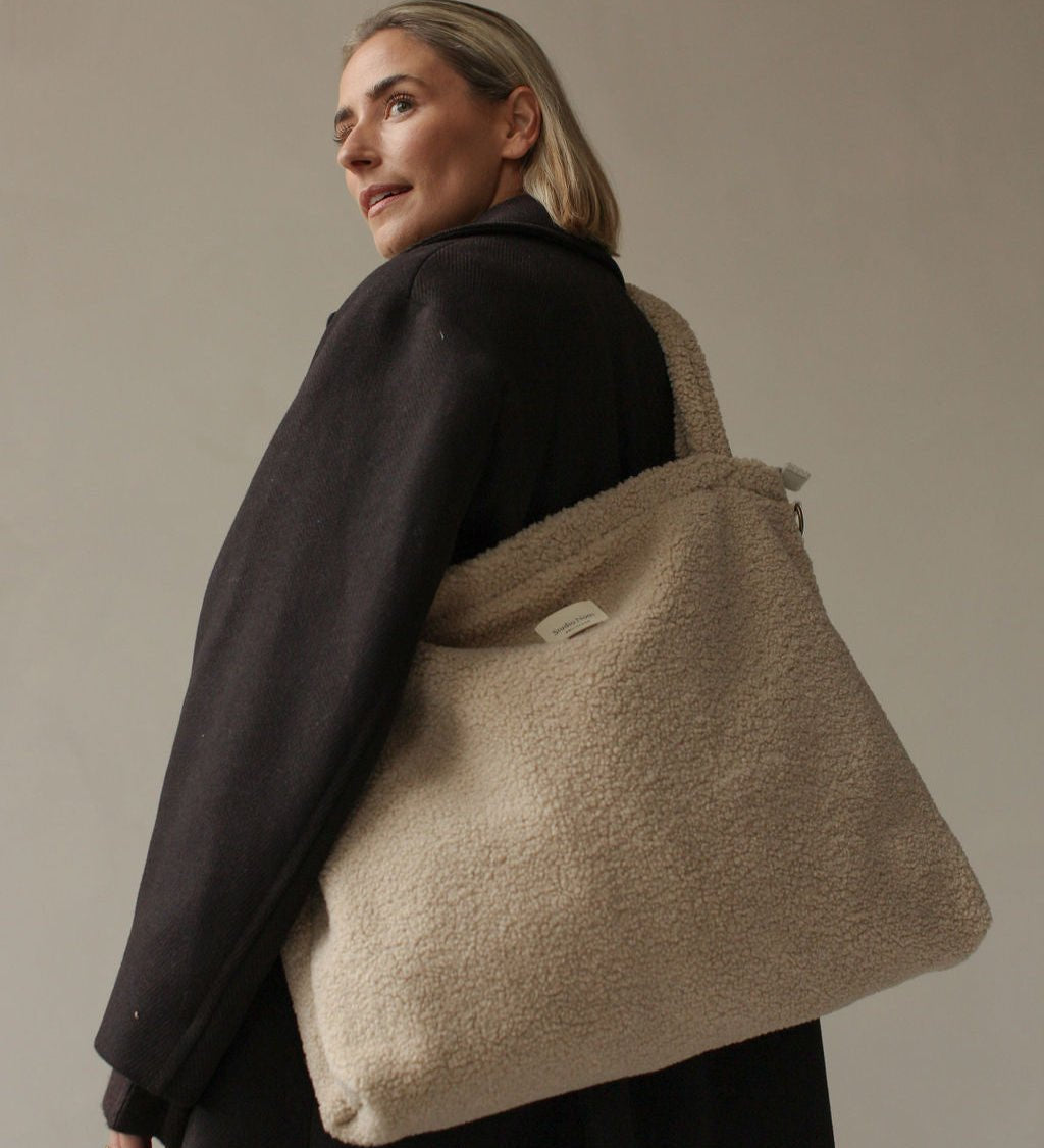 Přebalovací taška STUDIO NOOS Teddy Ecru | Stylové doplňky pro děti a ženy | Lavly.cz