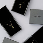 Přívěsek srdíčko zlaté DESIGN LETTERS | Stylové doplňky pro děti a ženy | Lavly.cz