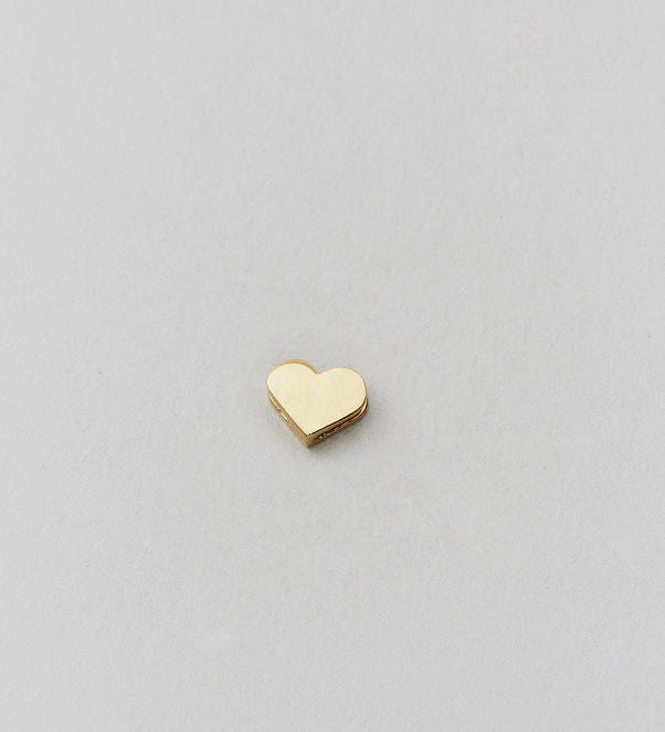 Přívěsek srdíčko zlaté DESIGN LETTERS | Stylové doplňky pro děti a ženy | Lavly.cz