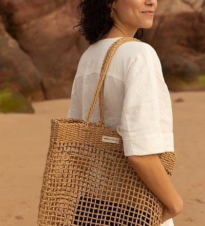 Proutěná taška MONK & ANNA Akeru | Stylové doplňky pro děti a ženy | Lavly.cz