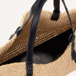 Proutěná taška MONK & ANNA Kami Black | Stylové doplňky pro děti a ženy | Lavly.cz