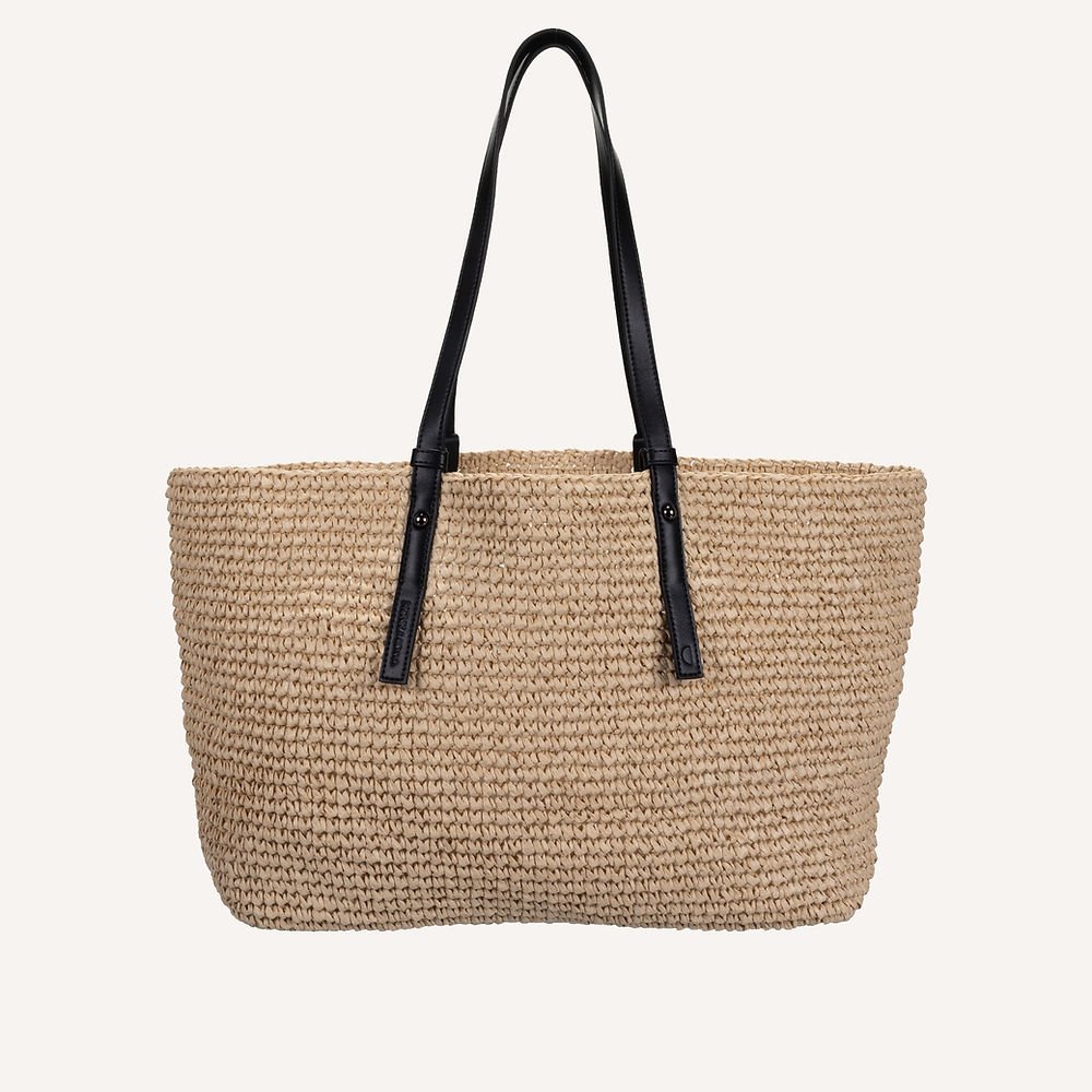 Proutěná taška MONK & ANNA Kami Black | Stylové doplňky pro děti a ženy | Lavly.cz