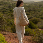 Proutěná taška MONK & ANNA Sama Stone | Stylové doplňky pro děti a ženy | Lavly.cz