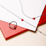 Prsten DESIGN LETTERS Little Big Love Stříbro | Stylové doplňky pro děti a ženy | Lavly.cz