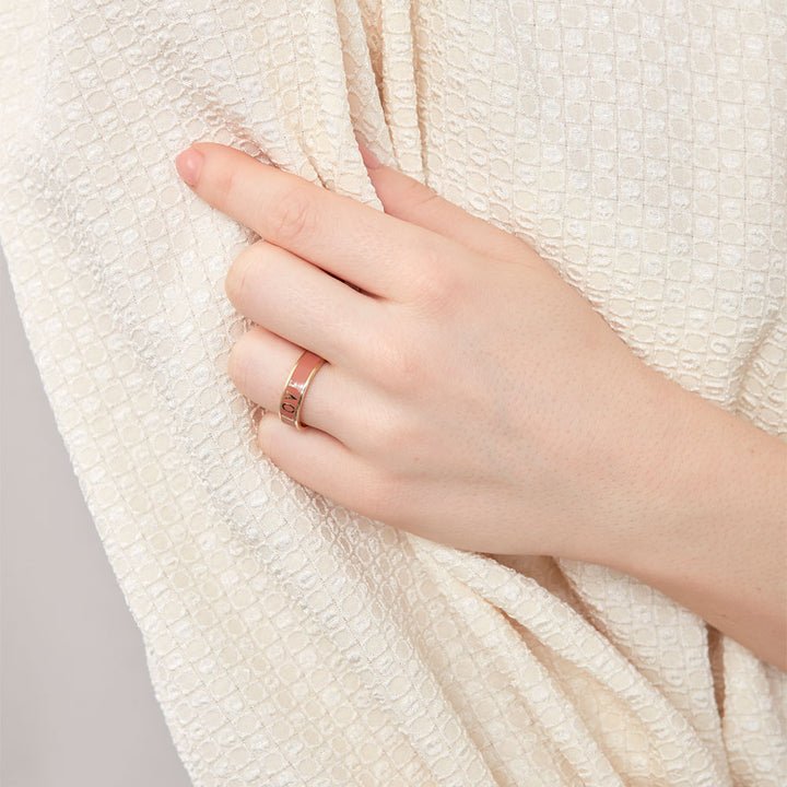 Prsten DESIGN LETTERS LOVE | Stylové doplňky pro děti a ženy | Lavly.cz