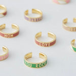 Prsten DESIGN LETTERS LOVE | Stylové doplňky pro děti a ženy | Lavly.cz