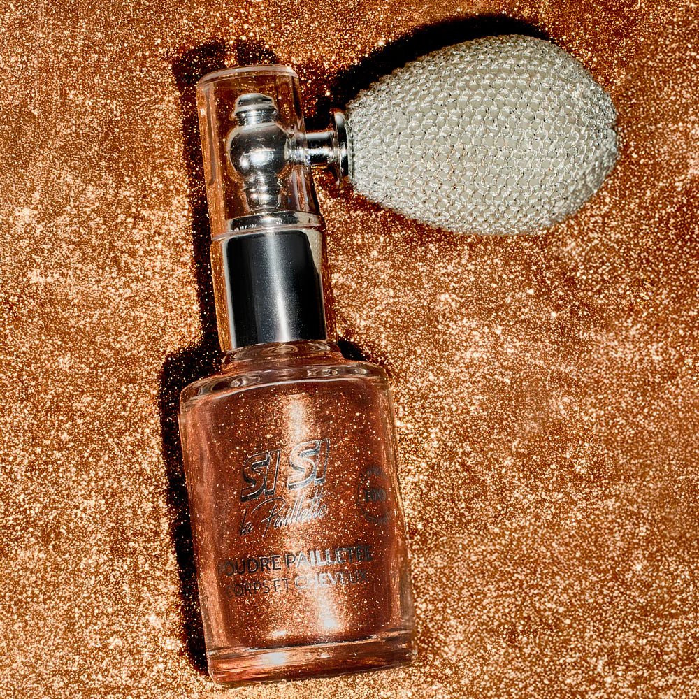 Pudrové třpytky ve spreji SI SI La Paillette Bronz | Lavly.cz