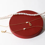 Řetízek DESIGN LETTERS Little Big Love Perleť | Lavly.cz