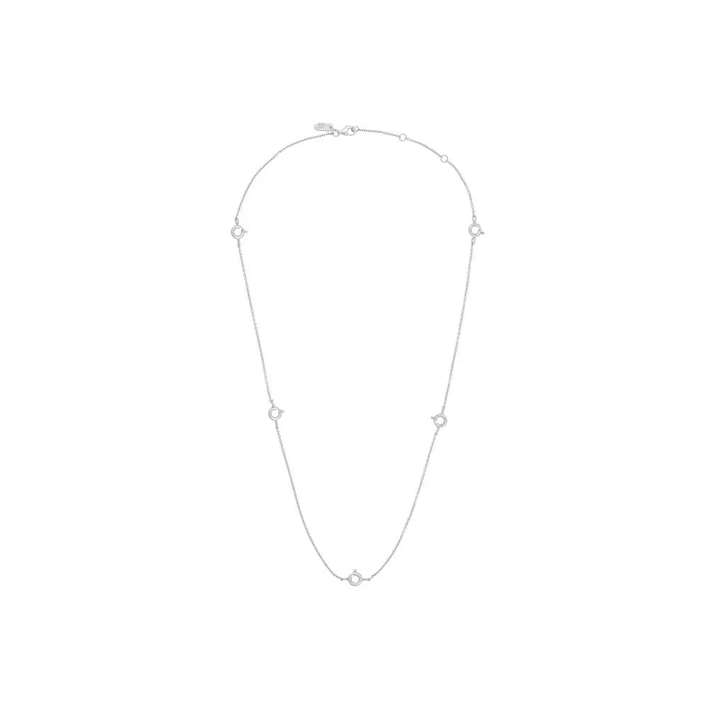 Řetízek DESIGN LETTERS Ruth s očky na přívěsky Stříbro | Lavly.cz