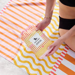 Rychleschnoucí plážová osuška DOCK & BAY Lemonade Waves | Lavly.cz