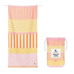 Rychleschnoucí plážová osuška DOCK & BAY Lemonade Waves | Lavly.cz