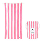 Rychleschnoucí plážová osuška DOCK & BAY Phi Phi Pink | Lavly.cz