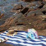 Rychleschnoucí plážová osuška DOCK & BAY Whitsunday Blue | Lavly.cz