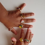 Sada dětských prstenů KONGES SLOJD 12 kusů | Stylové doplňky pro děti a ženy | Lavly.cz