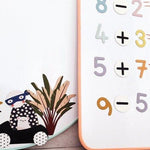 Sada magnetických číslic a znamének Ma Cabane a Reves | Stylové doplňky pro děti a ženy | Lavly.cz