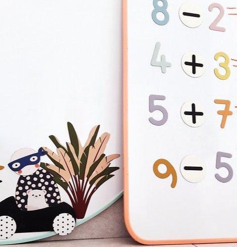 Sada magnetických číslic a znamének Ma Cabane a Reves | Stylové doplňky pro děti a ženy | Lavly.cz