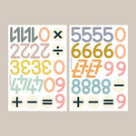 Sada magnetických číslic a znamének Ma Cabane a Reves | Stylové doplňky pro děti a ženy | Lavly.cz