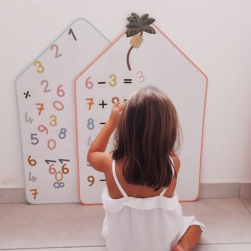 Sada magnetických číslic a znamének Ma Cabane a Reves | Stylové doplňky pro děti a ženy | Lavly.cz