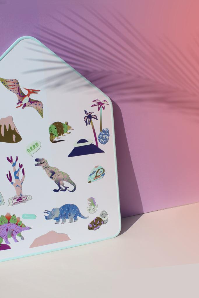 Sada magnetických obrázků Ma Cabane a Reves Dino | Stylové doplňky pro děti a ženy | Lavly.cz