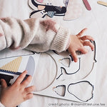 Sada magnetických obrázků Ma Cabane a Reves V zemi sněhu a ledu | Stylové doplňky pro děti a ženy | Lavly.cz