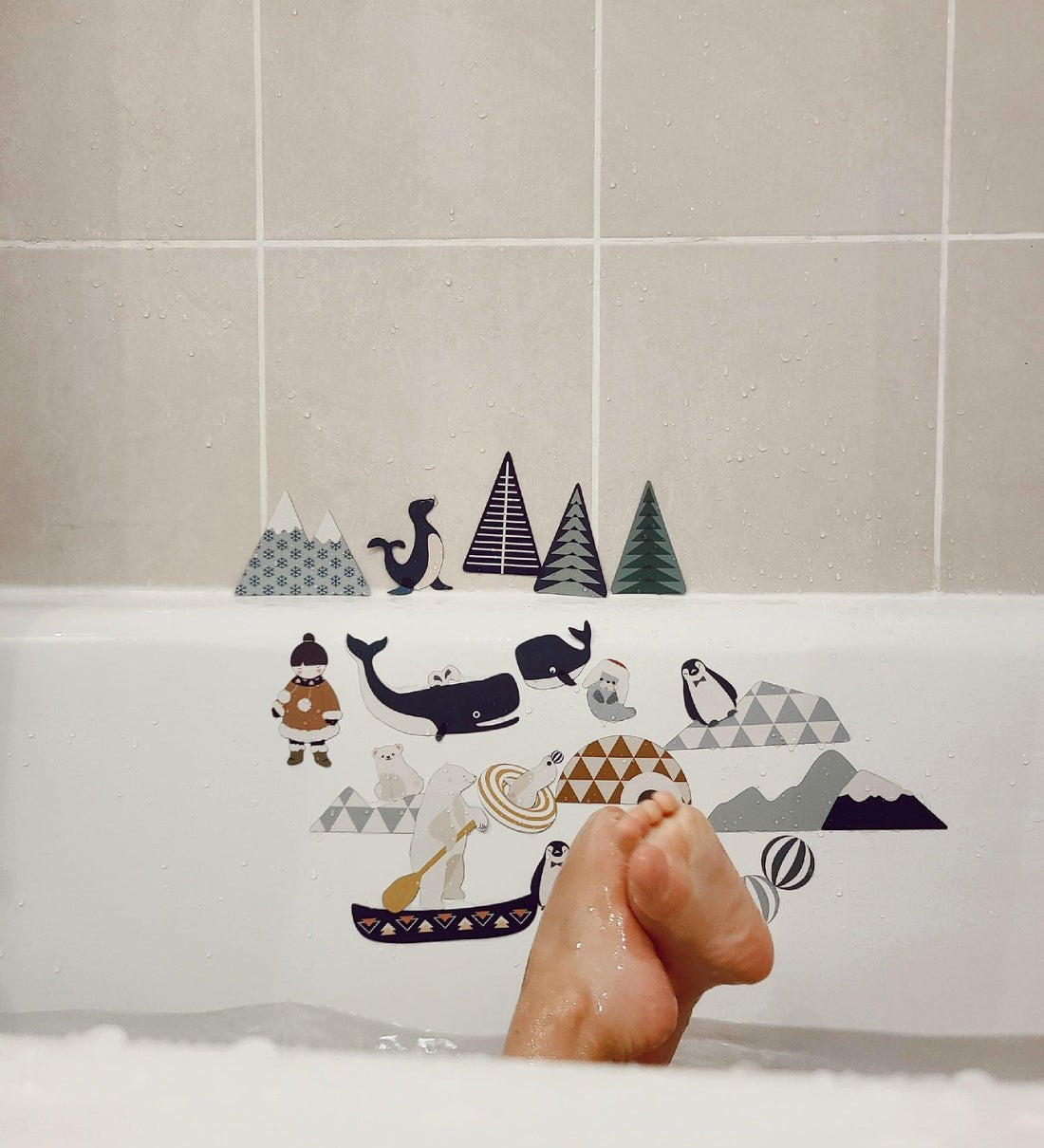 Sada magnetických obrázků Ma Cabane a Reves V zemi sněhu a ledu | Stylové doplňky pro děti a ženy | Lavly.cz