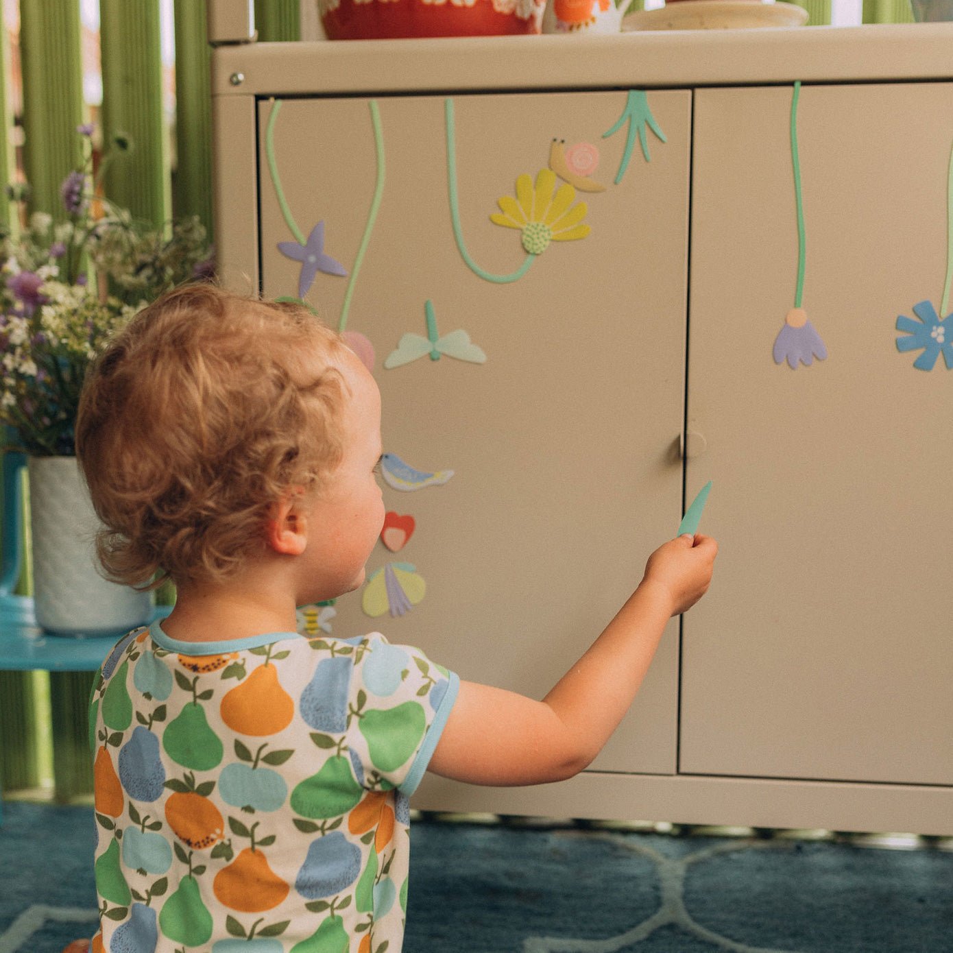 Sada magnetických obrázků Ma Cabane a Reves Zahrada | Stylové doplňky pro děti a ženy | Lavly.cz