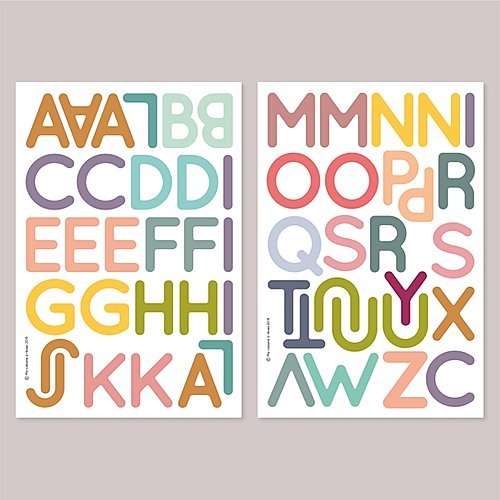 Sada magnetických tiskacích písmen Ma Cabane a Reves | Stylové doplňky pro děti a ženy | Lavly.cz