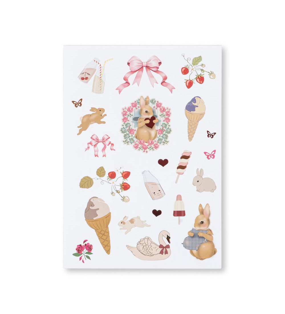 Samolepky A Sticker Day KONGES SLOJD Pink | Stylové doplňky pro děti a ženy | Lavly.cz