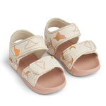 Sandály LIEWOOD Blumer Dream / Ecru | Stylové doplňky pro děti a ženy | Lavly.cz