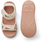 Sandály LIEWOOD Blumer Peach / Sea Shell | Stylové doplňky pro děti a ženy | Lavly.cz