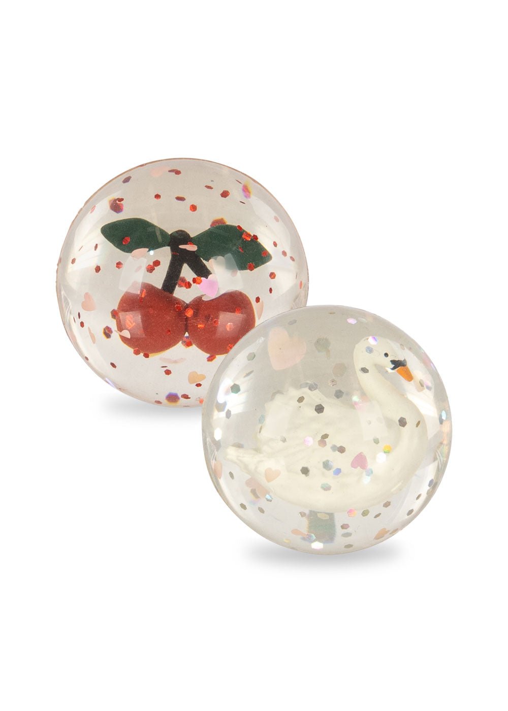 Set skákacích míčků - Hopíků KONGES SLOJD Cherry / Swan | Lavly.cz