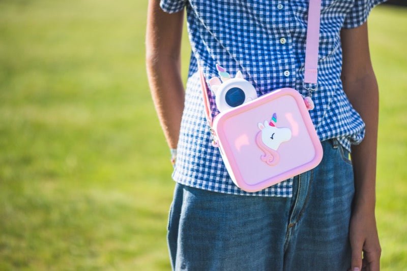 Silikonová kabelka na foťák / vysílačku ZOOFAMILY Unicorn | Stylové doplňky pro děti a ženy | Lavly.cz