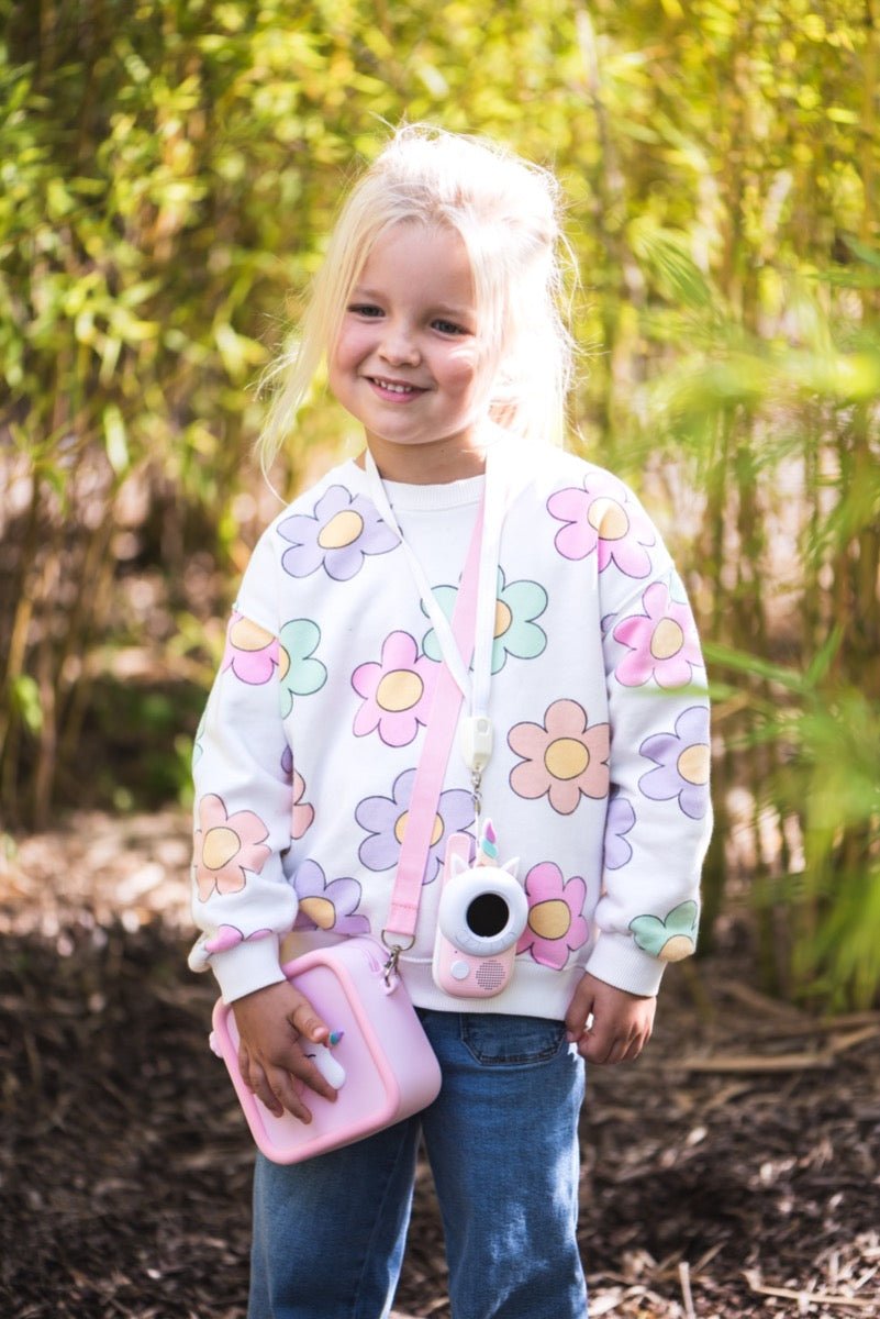 Silikonová kabelka na foťák / vysílačku ZOOFAMILY Unicorn | Stylové doplňky pro děti a ženy | Lavly.cz