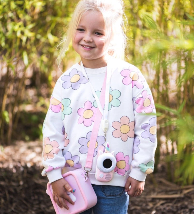 Silikonová kabelka na foťák / vysílačku ZOOFAMILY Unicorn | Stylové doplňky pro děti a ženy | Lavly.cz