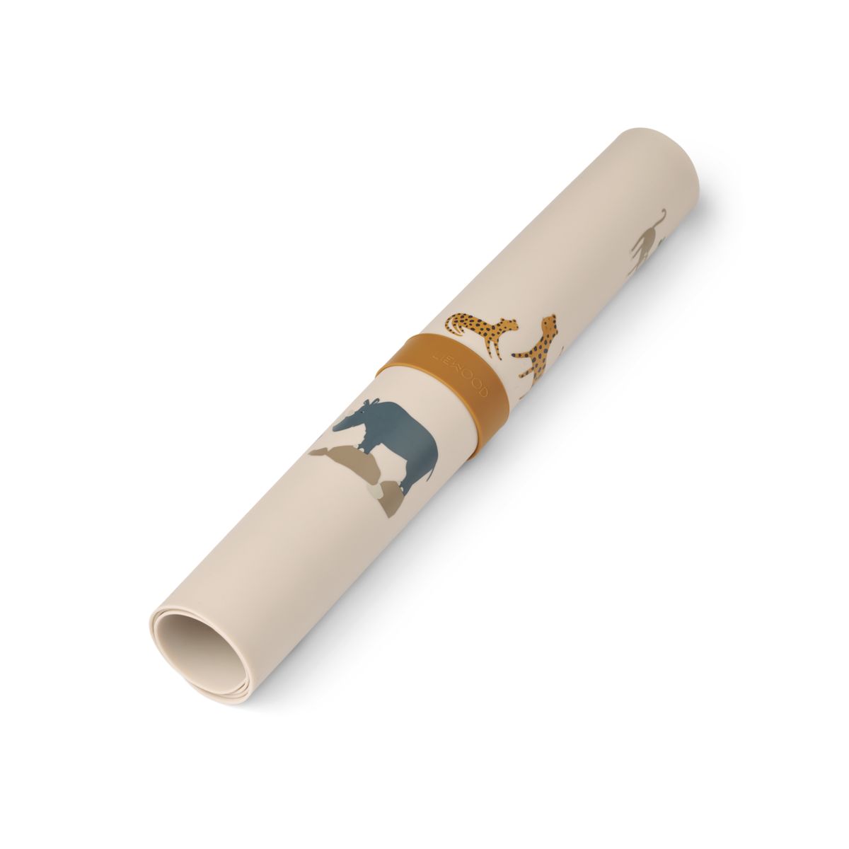 Silikonová podložka LIEWOOD Jude Zvířátka All Together / Sandy | Stylové doplňky pro děti a ženy | Lavly.cz