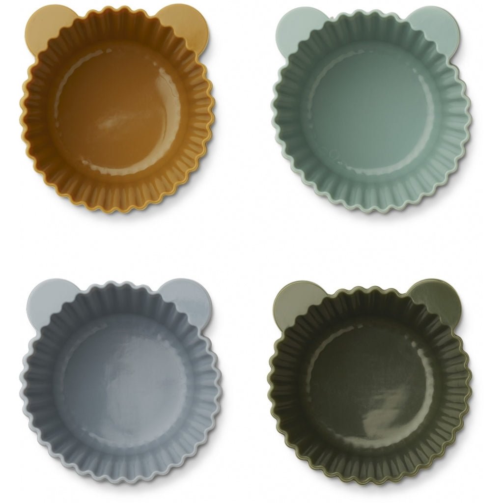 Silikonové formy na muffiny LIEWOOD Jerry - Zelená Multi Mix | Stylové doplňky pro děti a ženy | Lavly.cz