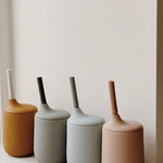 Silikonové hrnky s brčkem LIEWOOD Ellis | Stylové doplňky pro děti a ženy | Lavly.cz