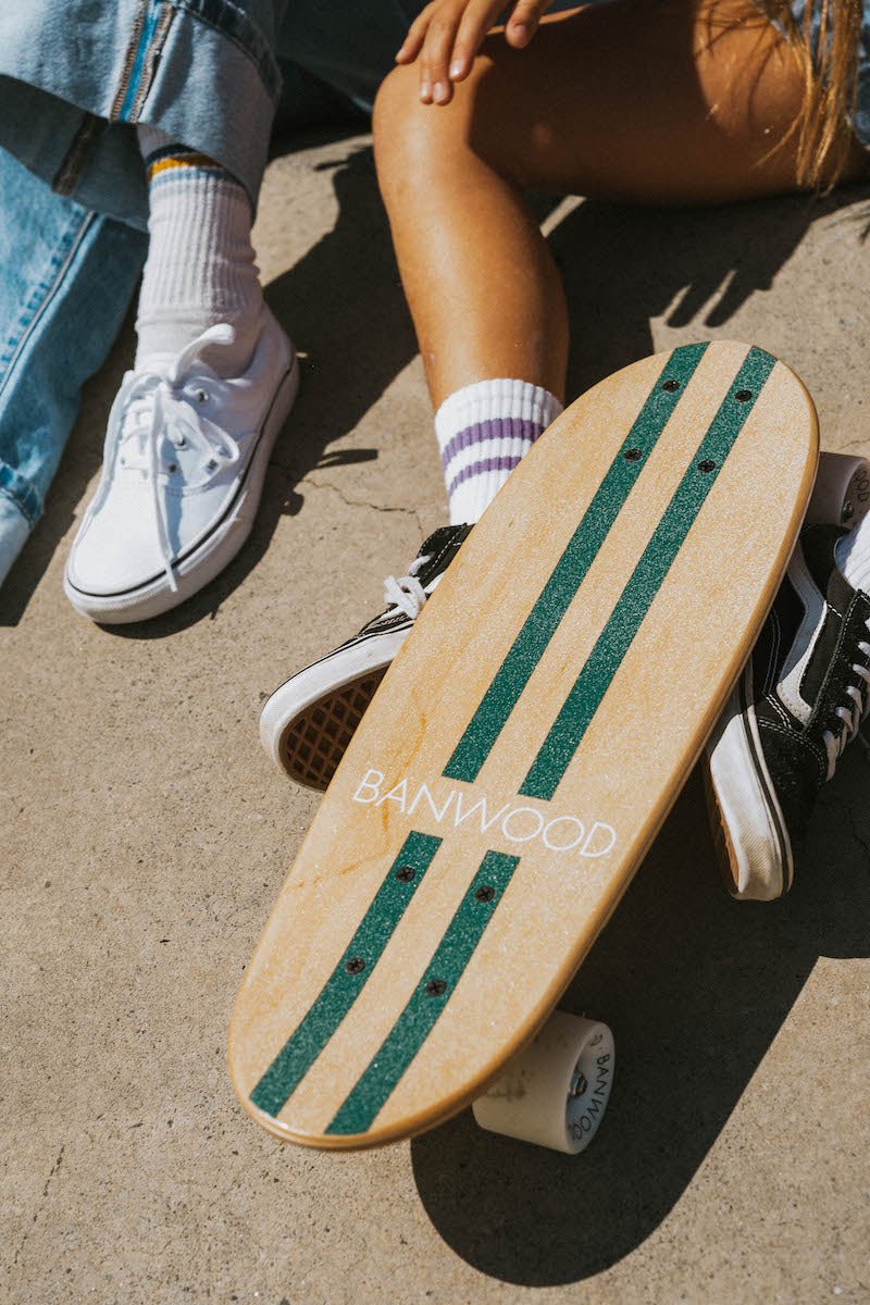Skateboard BANWOOD Green | Stylové doplňky pro děti a ženy | Lavly.cz